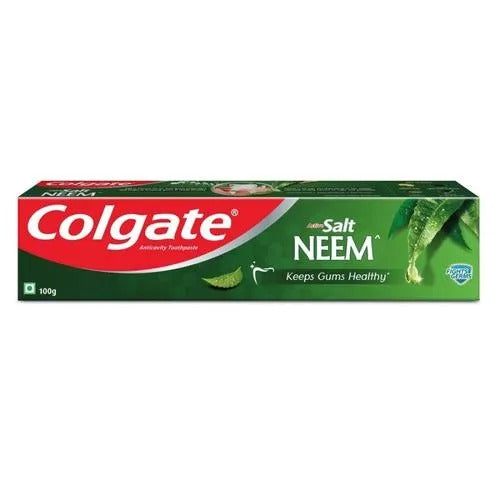 Colgate Active Salt Lemon Toothpaste , Pack of 200g Germ-Fighting Toothpaste With Active Natural Salt & Lemon For Fighting Sticky Germs