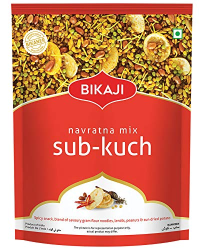 Bikaji Sub Kuch Navratan Mixture | Farsan | Chivda | Authentic Indian Namkeen | Made in Bikaner 1 kg