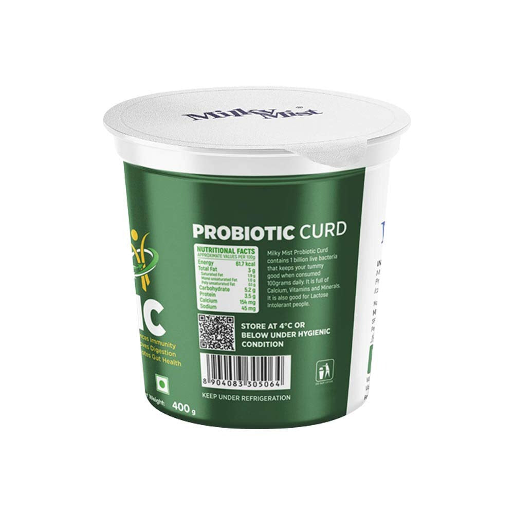 Milky Mist Probiotic Curd, 400 g