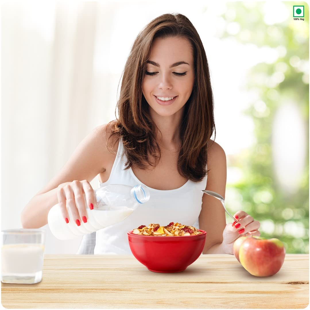 Kellogg's Muesli 0% Added Sugar 500g High in Vitamins B1, B2, B3, B6, Folate, Source of Protein and Fibre | Breakfast Cereal