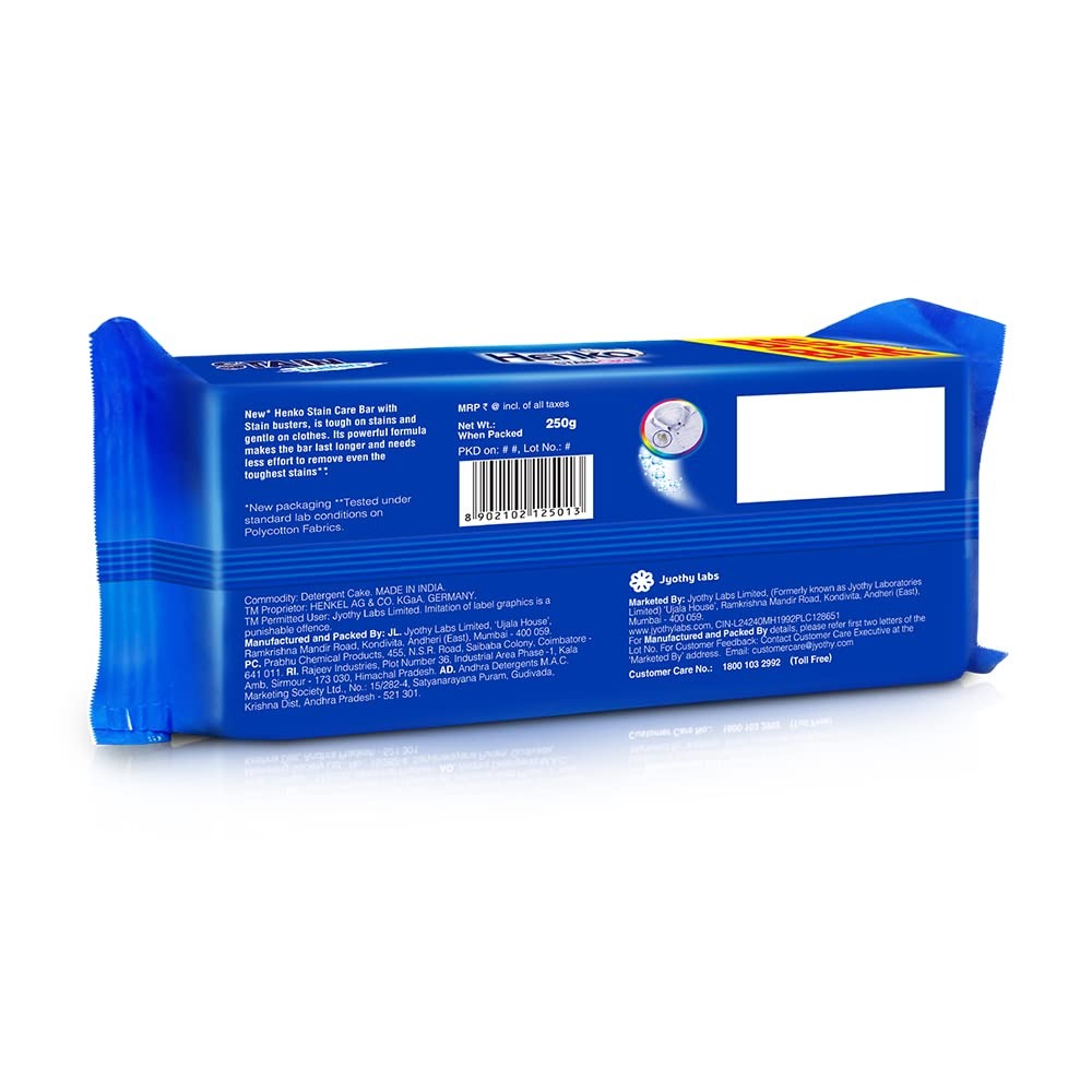 Henko Detergent Bar - 250g