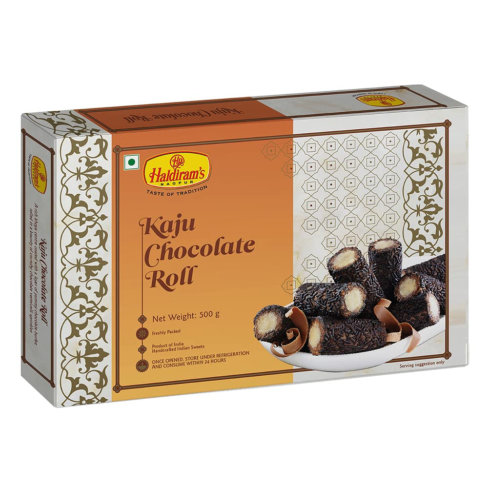 Haldiram's Nagpur Chocolate Roll - 500g ( Pack Of 1 )