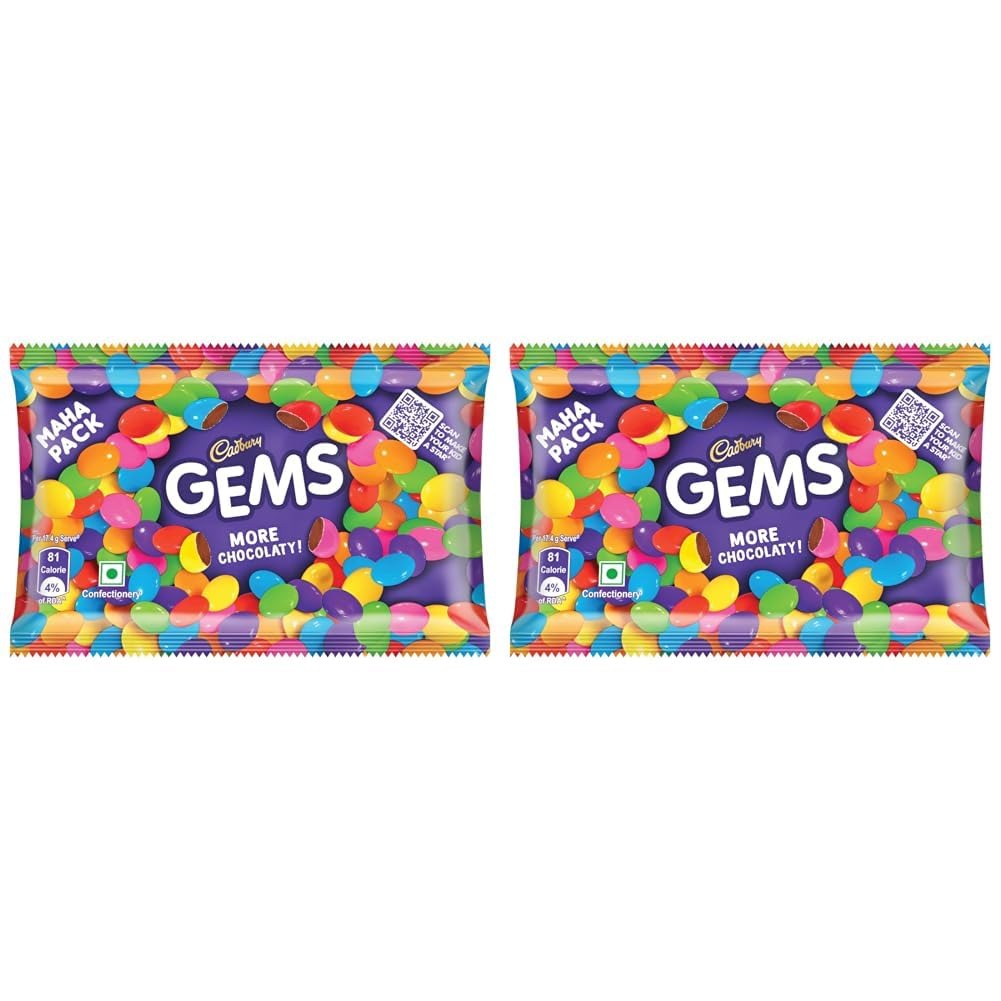 Cadbury Gems Surprise Chocolate, 15.8g ( Pack of 5 )