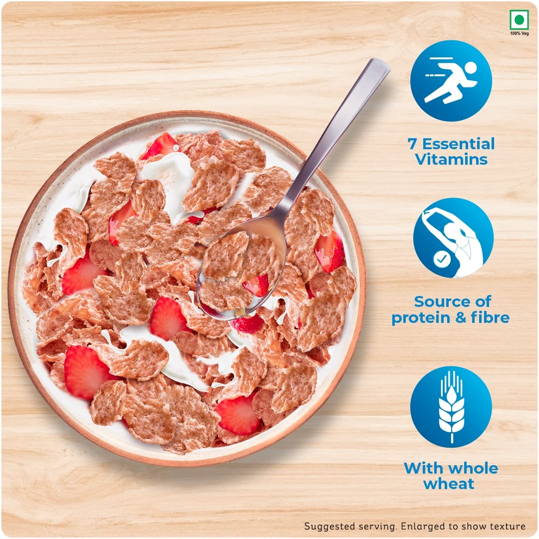 Kellogg's Special K Original with Whole WheatFat, Source of Protein & Fibre | Naturally Low Fat | Naturally Cholesterol Free 455g