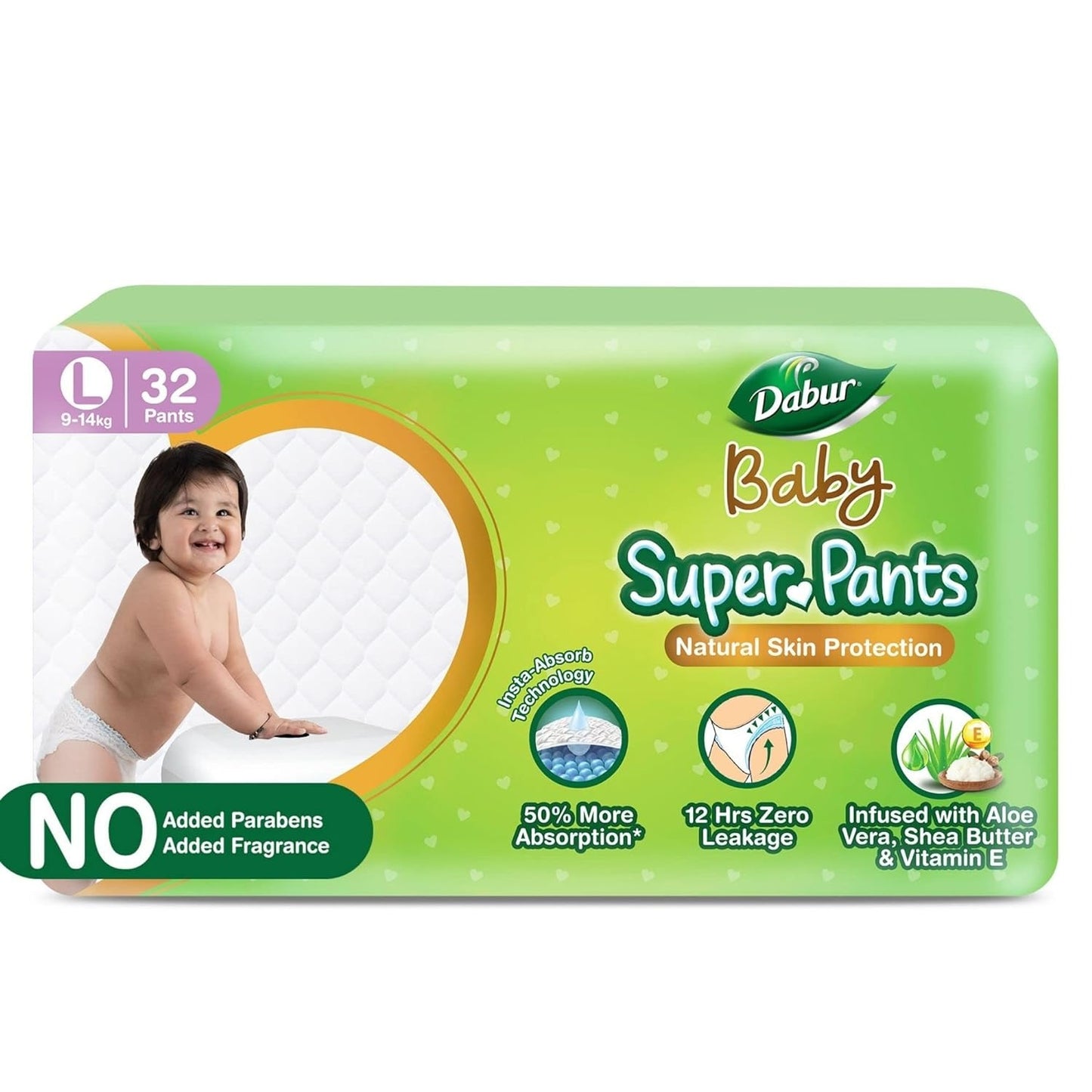 Dabur Baby Super Pants - L - Large 32 | 9-14 kg