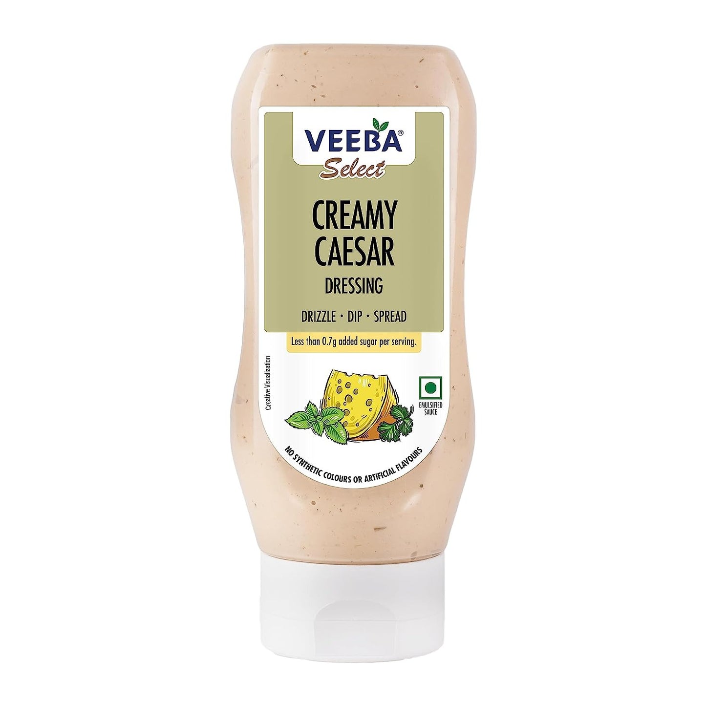 Veeba Salad Dressings Caesar 77% Fat Free, 300g