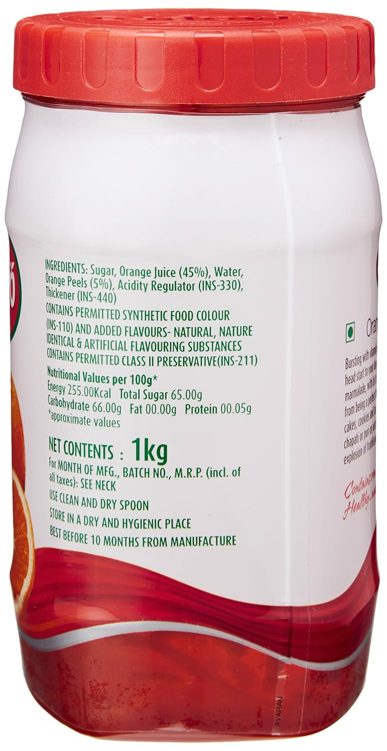 Mapro Orange Marmnalade, 1kg