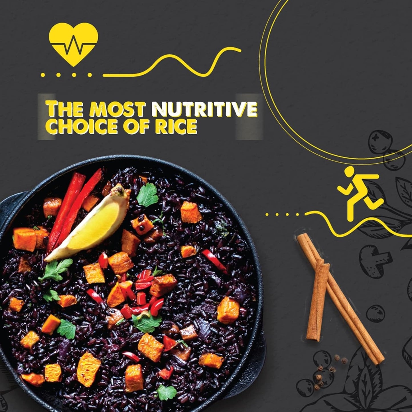 India Gate Black Rice Immuno Special 500 gms