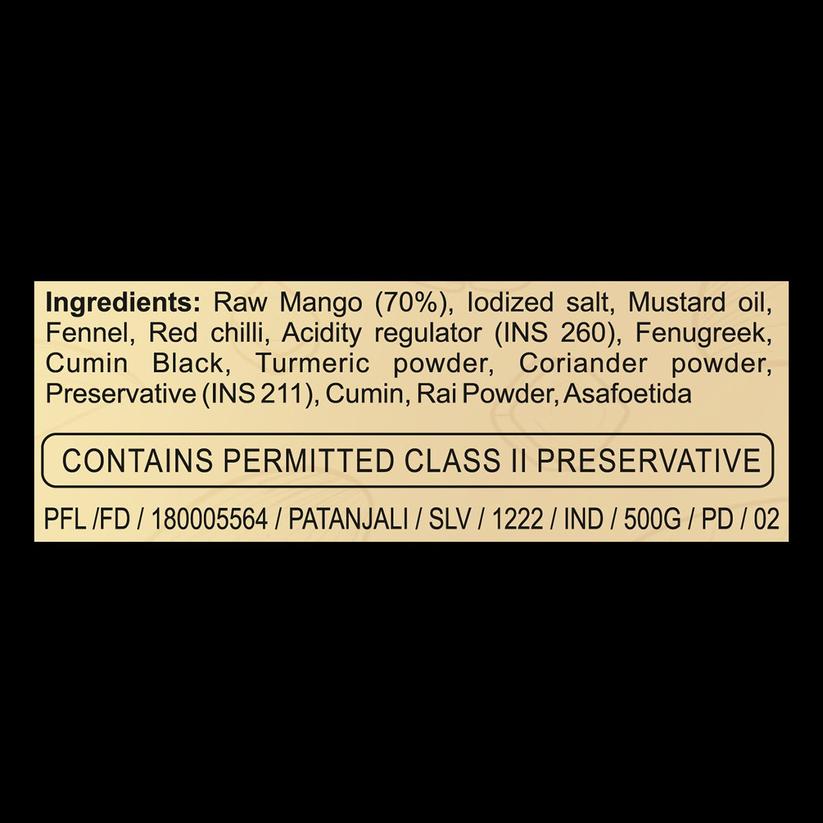 Patanjali Mango Pickle 500g