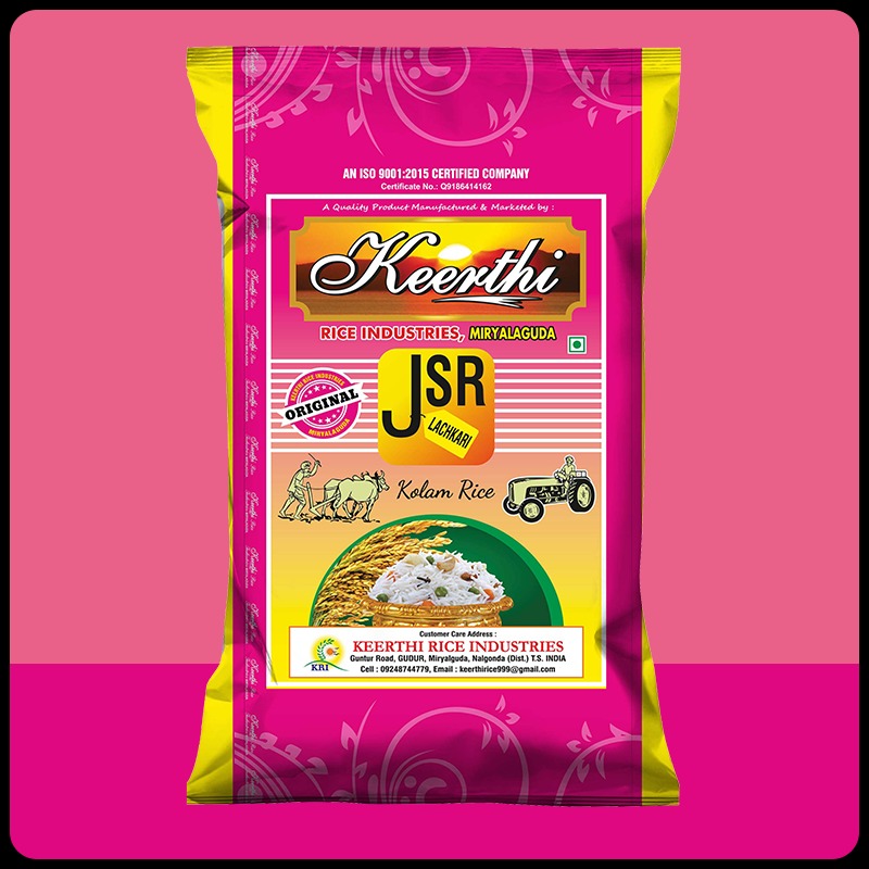 Keerthi JSR Rice - Pink Bag 26kg
