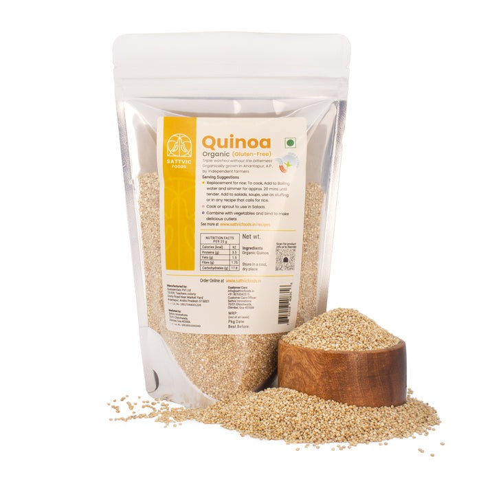 SATTVIC FOODS Organic Quinoa 250g