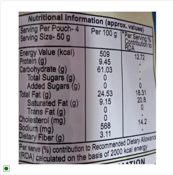 Haldiram's Namkeen - Lemon Bhel, 200 g Pouch