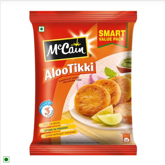 McCain Aloo Tikki, 1.24 Kg