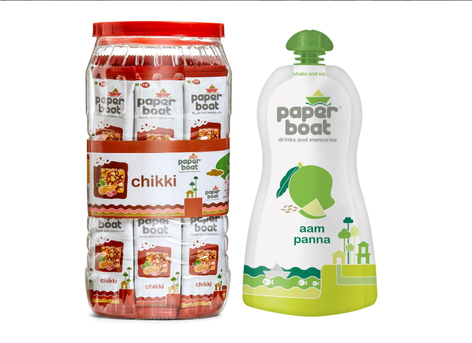 Paper Boat Chikki Jar, Peanut Bar, No Added Preservatives and Colours | Gajak | Sweets | Made with Jaggery | Gazak (50 pieces, 16g each 800 g)