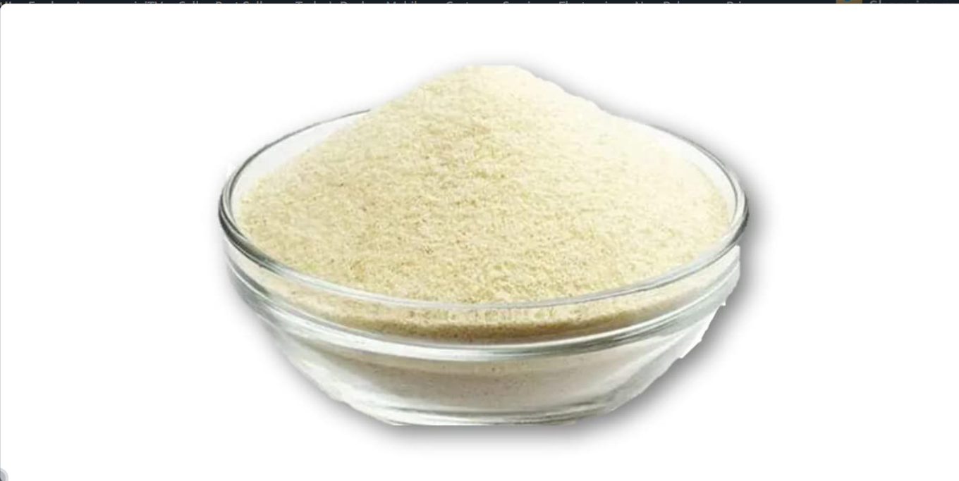 PREMIUM QUALITY LOOSE SOOJI RAVA (SMALL PACK)