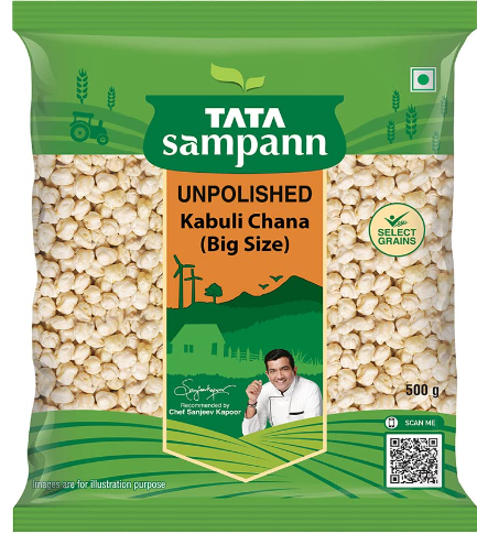 TATA SAMPANN UNPOLISHED KABULI CHANA (Big Size)