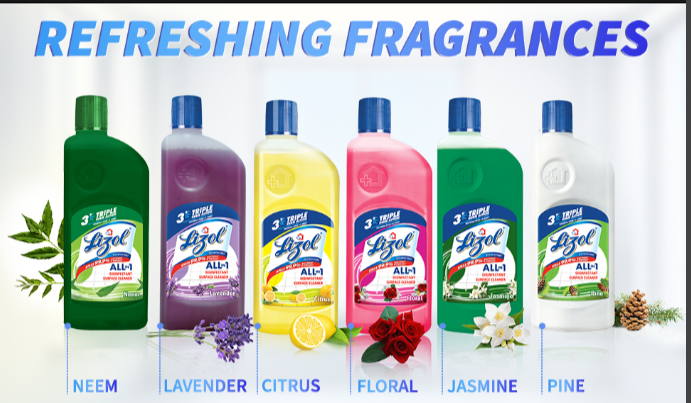 LIZOL DISINFECTED SURFACE AND FLOOR CLEANER
