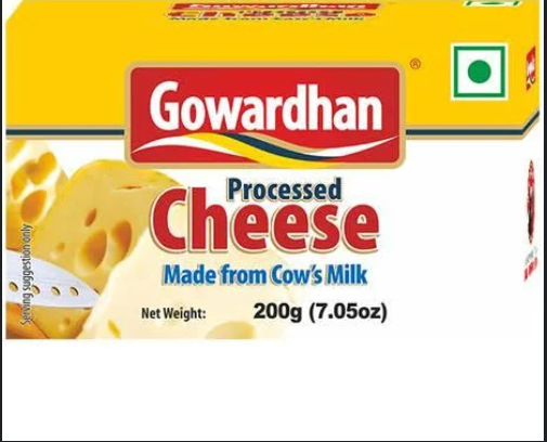 GOWARDHAN PROCESSED CHEESE MADE FROM COW MILK