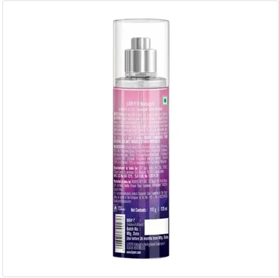 Layerr Wottagirl! Perfume Spray - Amber Kiss, 135 ml