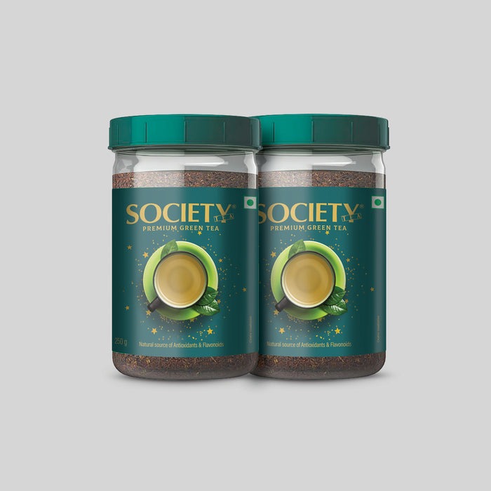 SOCIETY PREMIUM GREEN TEA 250 G - PACK OF 2