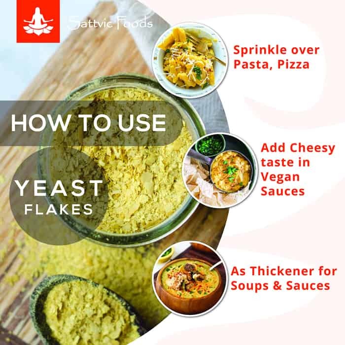 Nutritional Yeast Flakes - Non Fortified, Non GMO, Vegan, Gluten-Free 60g