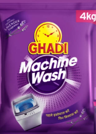 Ghadi Machine Wash Detergent Powder 1 kg (Lavender)