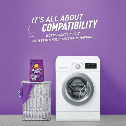 Ghadi Machine Wash Detergent Powder 1 kg (Lavender)