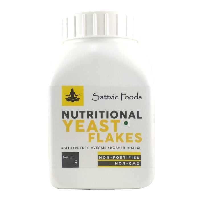 Nutritional Yeast Flakes - Non Fortified, Non GMO, Vegan, Gluten-Free 60g