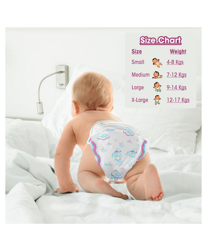 Champs High Absorbent Diaper Pants S  4-8 kg 42 pcs