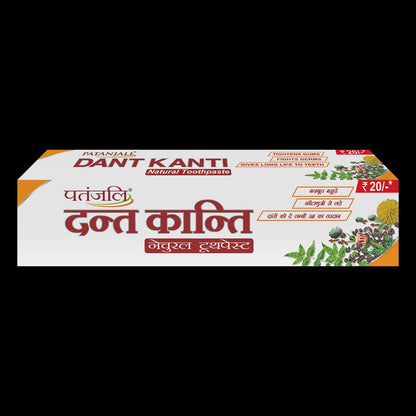 Patanjali Dant Kanti Natural Toothpaste 100g