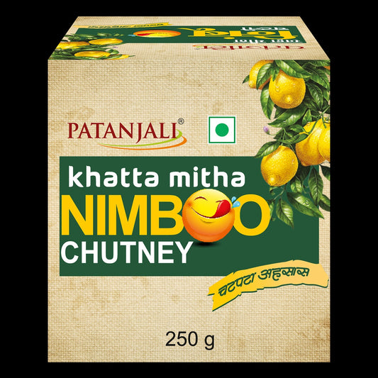 Patanjali Khatta Mitha Nimboo Chutney 250g