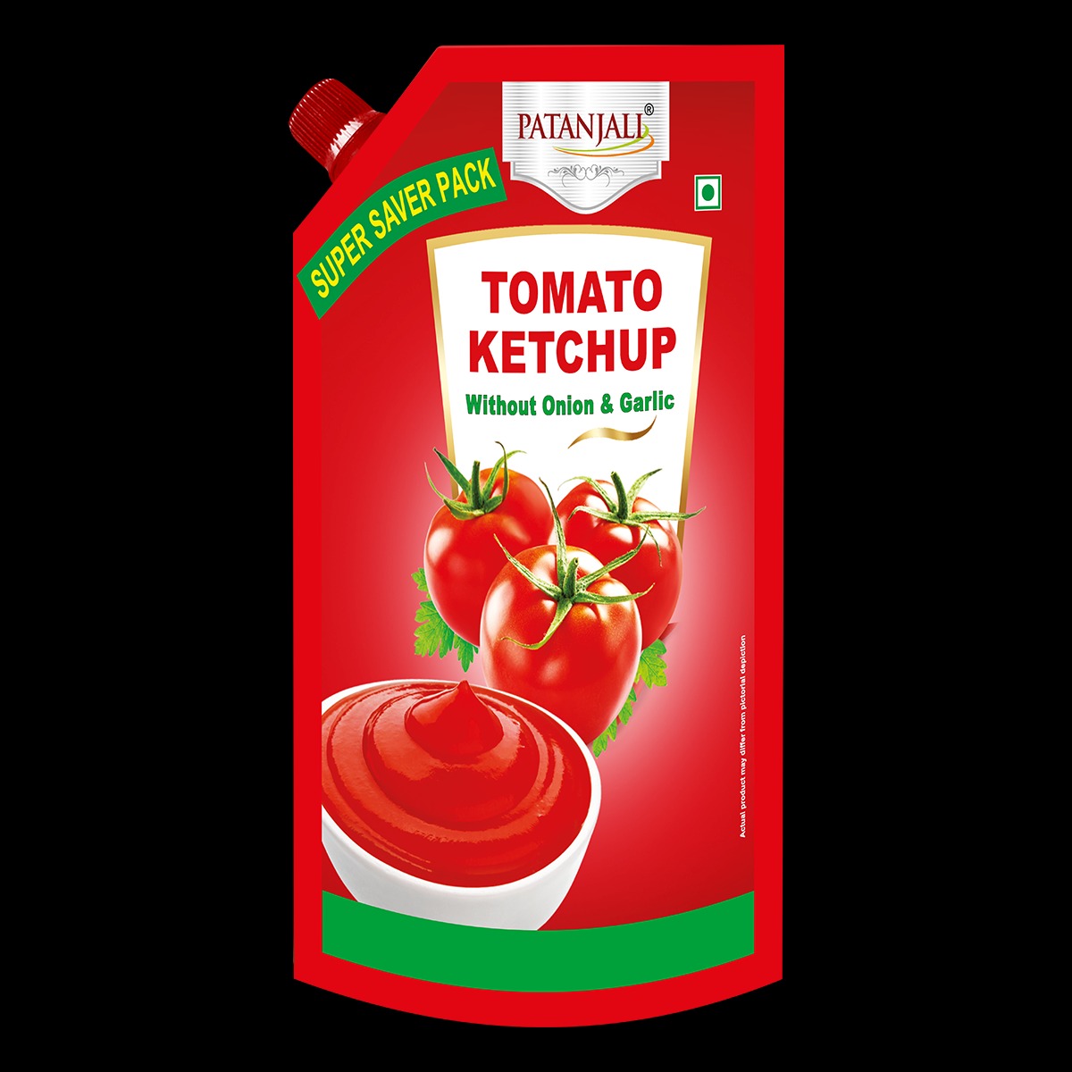 Patanjali Tomato Ketchup W/o Onion Garlic 950 ml