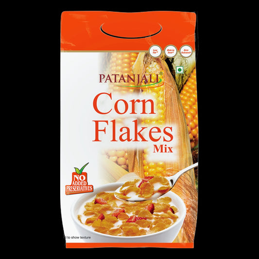 Patanjali Corn Flakes Mix (Pouch) 500g