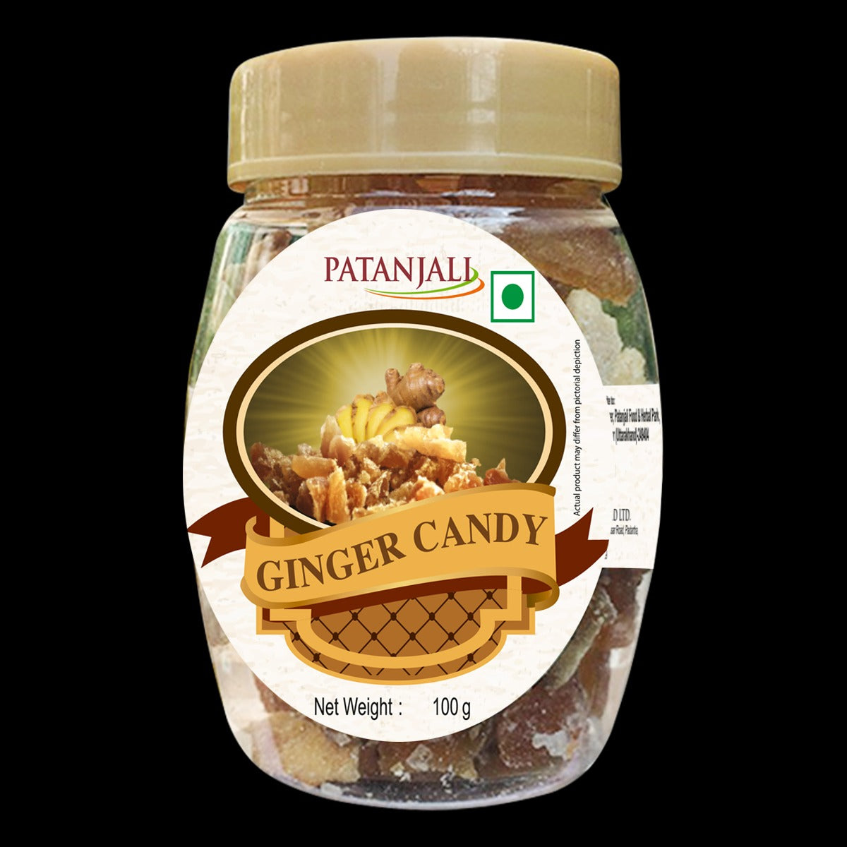 Patanjali Ginger Candy 100g