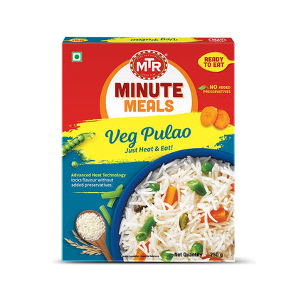 MTR READY TO EAT VEGETABLE PULAO 250 G