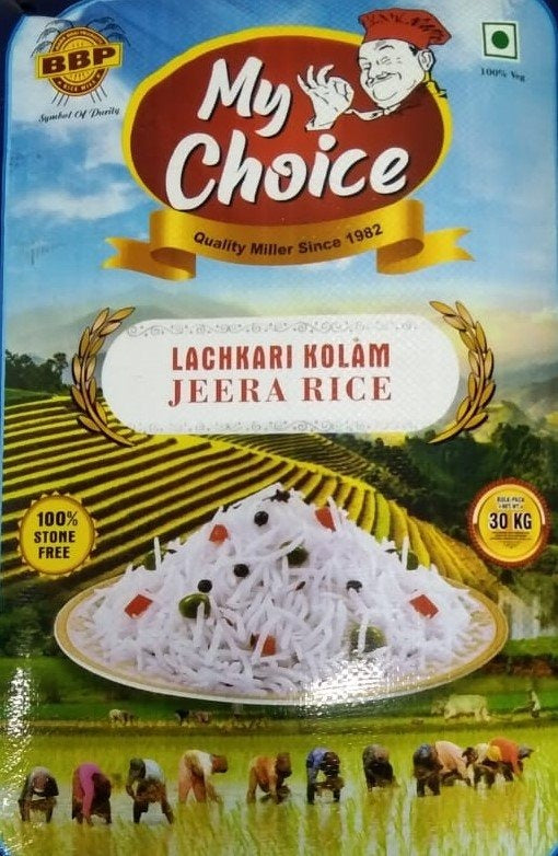 MY CHOICE KOLAM  RICE 30KG