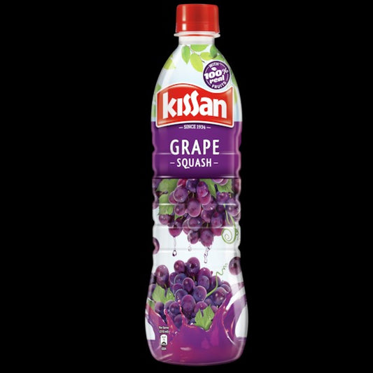 KISSAN JUICY GRAPE SQUASH 750 ML