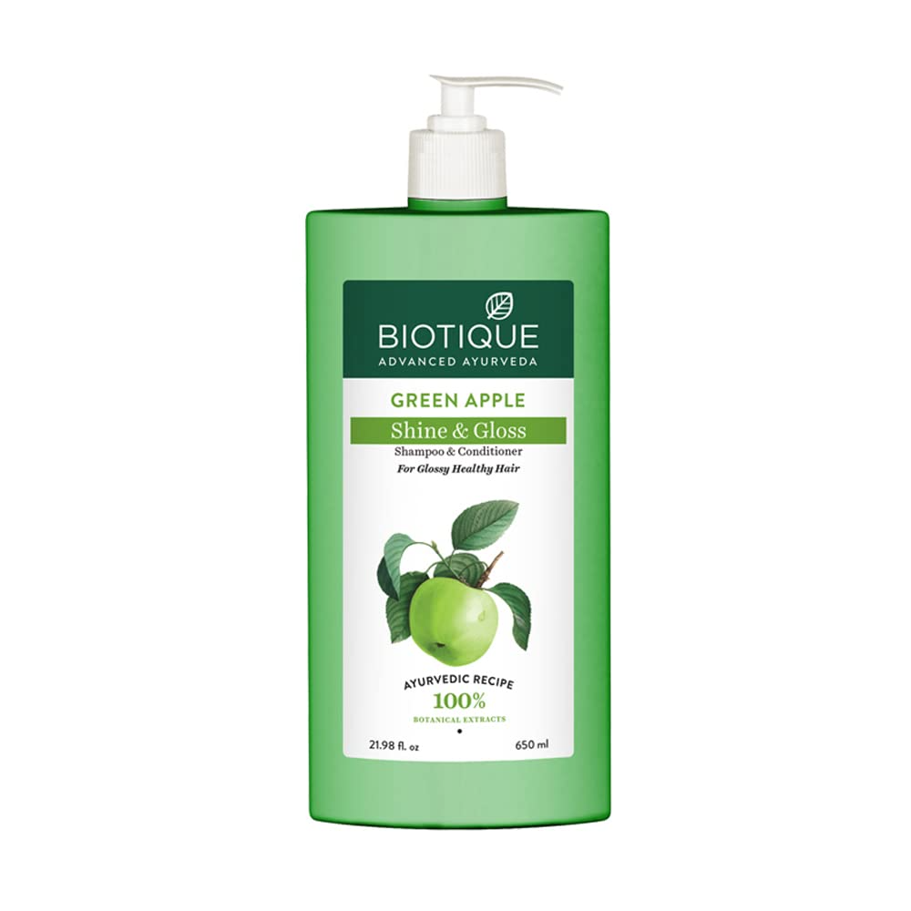 Biotique Green Apple Shine & Gloss Shampoo