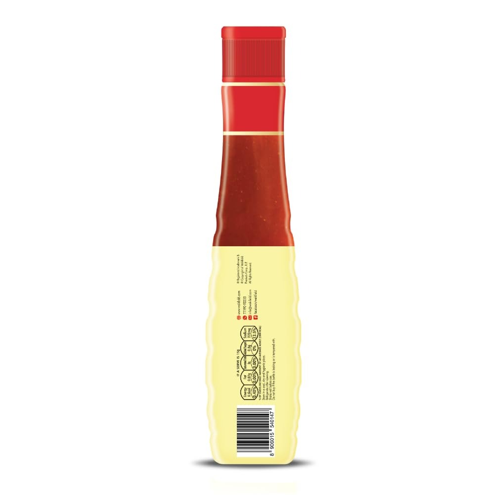 Weikfield Red Chilli Sauce | Authentic Chinese Red Chilli Taste | 200g Bottle