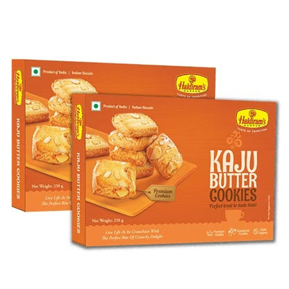 Haldiram's Nagpur Pista Badam Cookies, Pack of 2 (250 g x 2)