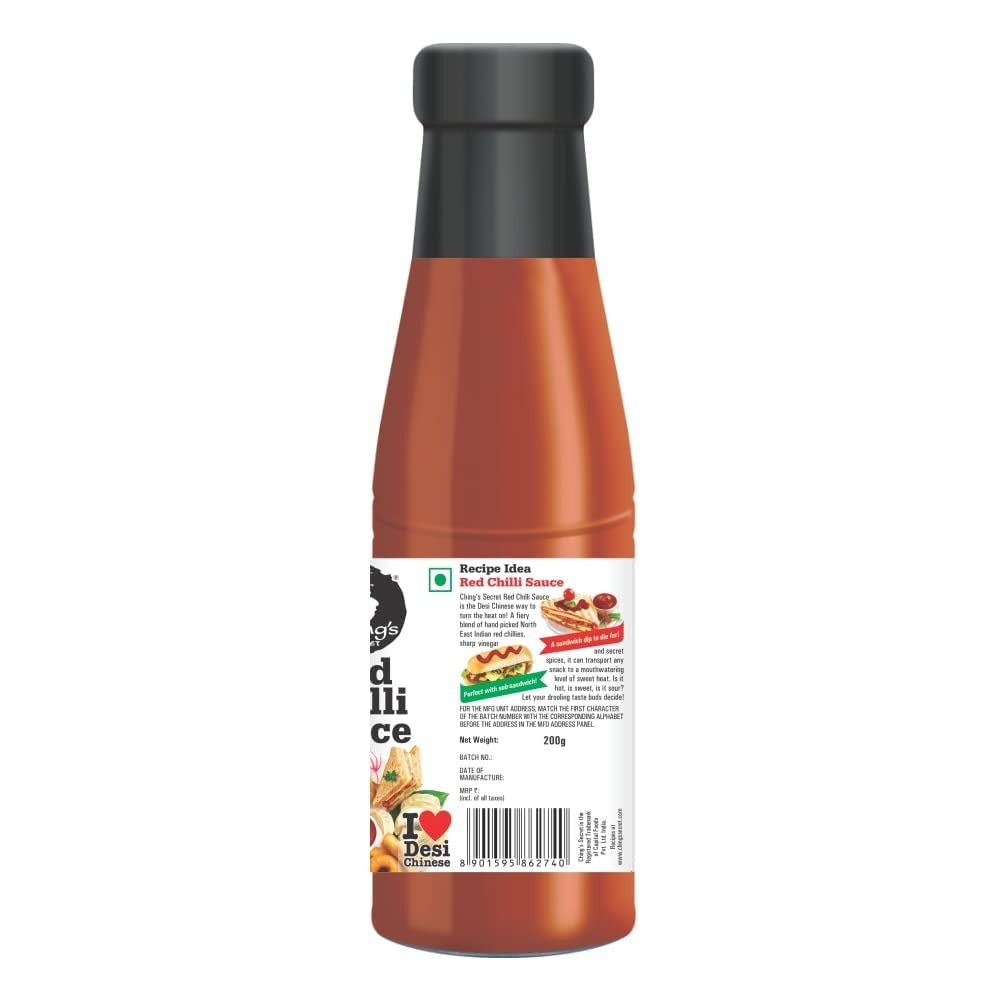 Ching's Secret RED CHILLI SAUCE, 200gm