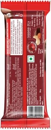 LuvIt. Dairy Rich Fruit & Nut Chocolates Bar | Delicious | Rich | Smooth | Multipack | Pack of 18 - 39gm Each