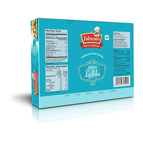 Jabsons Besan Laddu 400gm