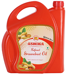 ASHOKA Refined Groundnut Oil 5 Ltr