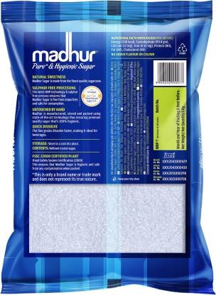 Madhur Sugar Pure & Hygienic Sugar 5kg