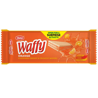 Dukes Waffy - Strawberry flavoured creamy & crunchy Wafers (60g)