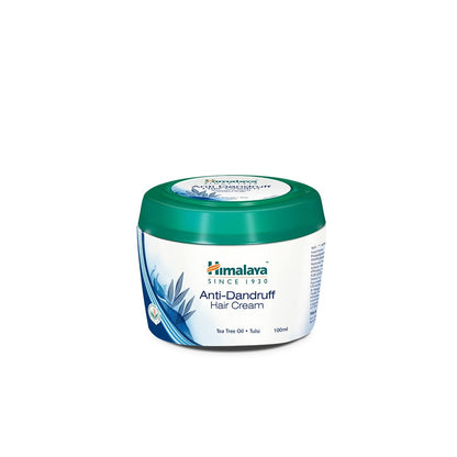 Himalaya Anti-Dandruff Hair Cream | Removes & Prevents Dandruff  | Soothes Scalp | With Tea Tree Oil & Tulsi | For Women & Men | 100ml