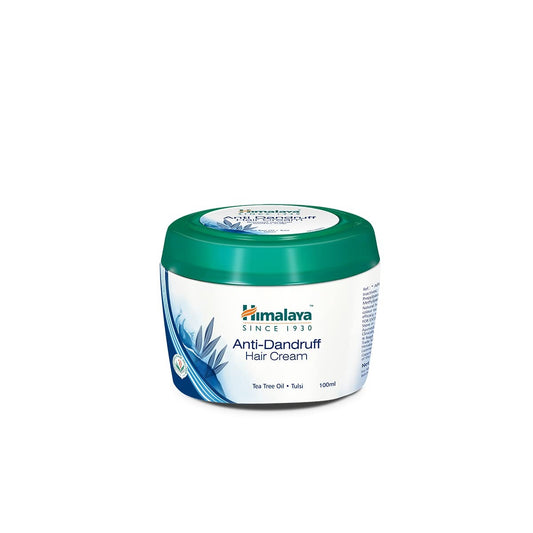 Himalaya Anti-Dandruff Hair Cream | Removes & Prevents Dandruff  | Soothes Scalp | With Tea Tree Oil & Tulsi | For Women & Men | 100ml