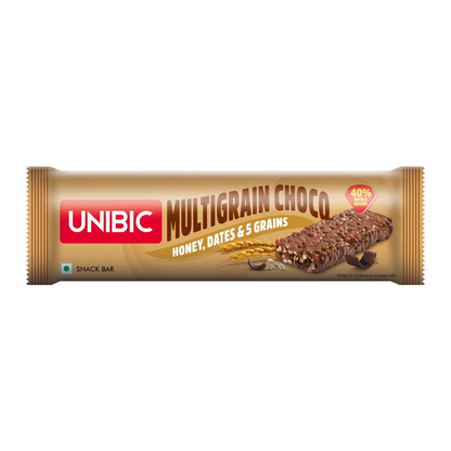 Unibic Snack bar Multigrain Choco 360g Pack of 12, 360g