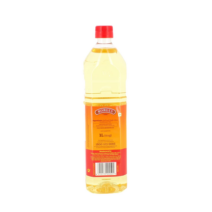 Borges Refined High Oleic Sunflower Oil, 100% Natural and Pure Sunflower Cooking Oil - 1L